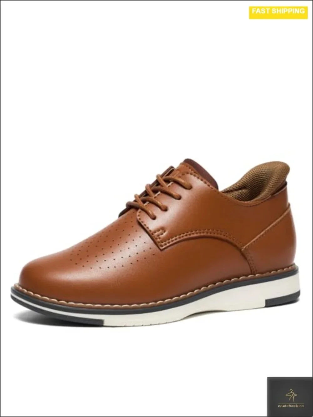 Boys Slip-On Comfort Dress Shoes, Lace-Up Casual Oxford Sneakers, Flexible